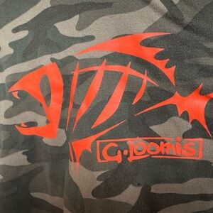 G.Loomis green camo sweater